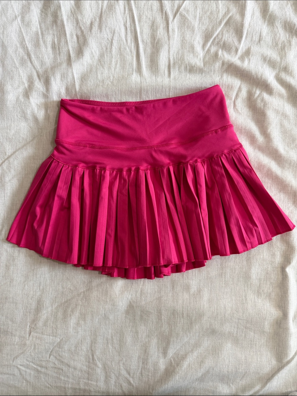 Goldhinge Tennis Skort Skirt Pleated Pink Size Small